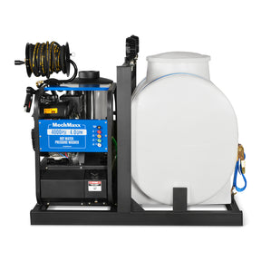 4000 PSI 4 GPM KOHLER E-Start Engine Hot Water Pressure Washer Skid Mounted with 175 Gal Tank, HPW40KT