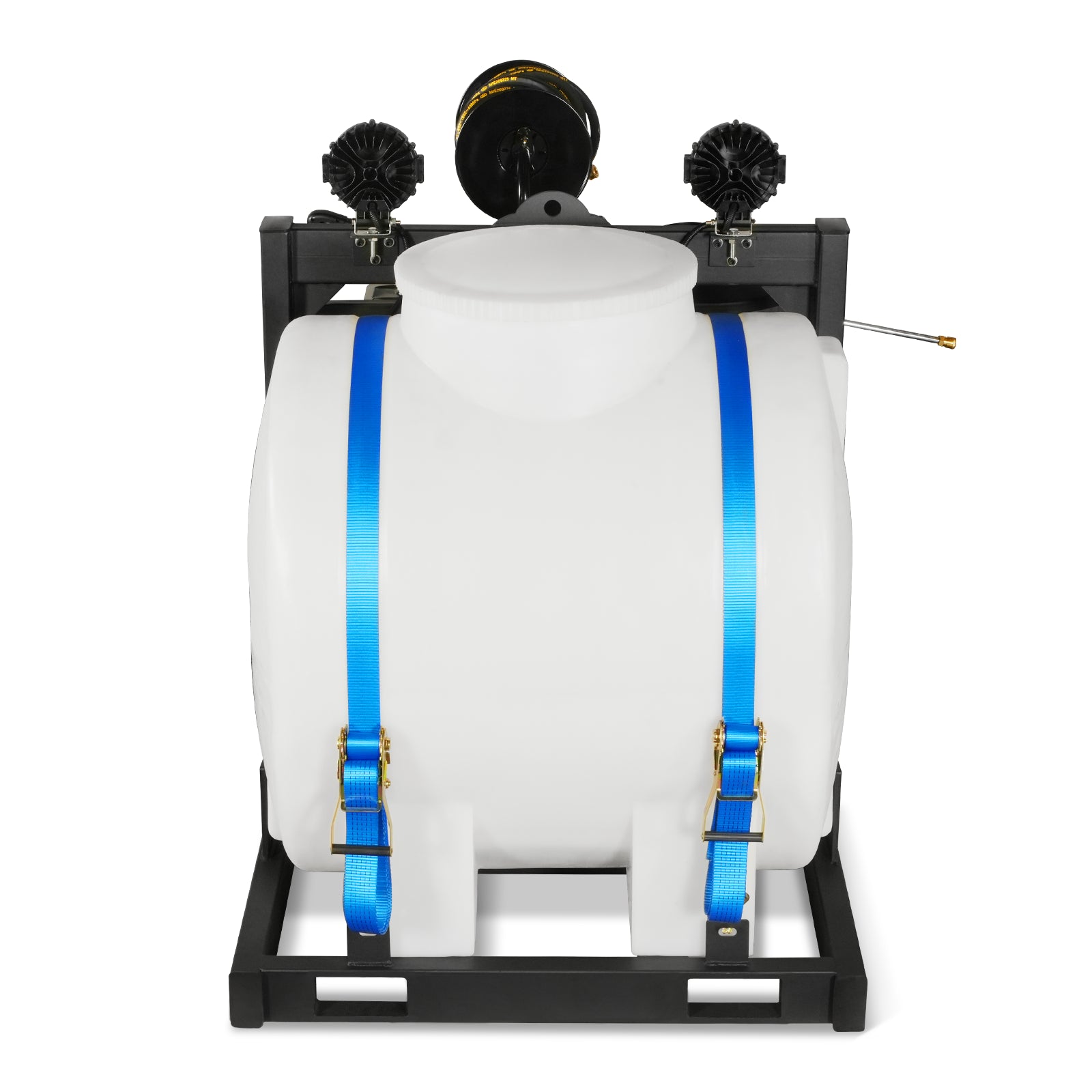 4000 PSI 4 GPM KOHLER E-Start Engine Hot Water Pressure Washer Skid Mounted with 175 Gal Tank, HPW40KT