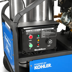 4000 PSI 4 GPM KOHLER E-Start Engine Hot Water Pressure Washer with Hose Reel, HPW40K
