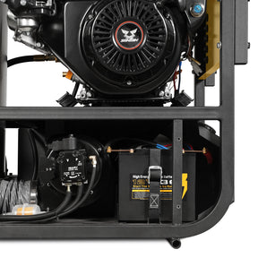 4000 PSI 4 GPM 15 HP ZONSEN E-Start Gas Engine Hot Water Pressure Washer with Hose Reel, HPW40D