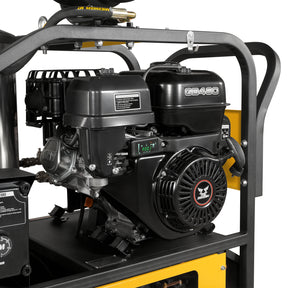 4000 PSI 4 GPM 15 HP ZONSEN E-Start Gas Engine Hot Water Pressure Washer with Hose Reel, HPW40D