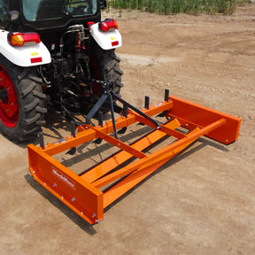 84" Heavy Duty Land Leveler Land Plane Scraper Grader with Shanks 3 Point Hitch, LP84