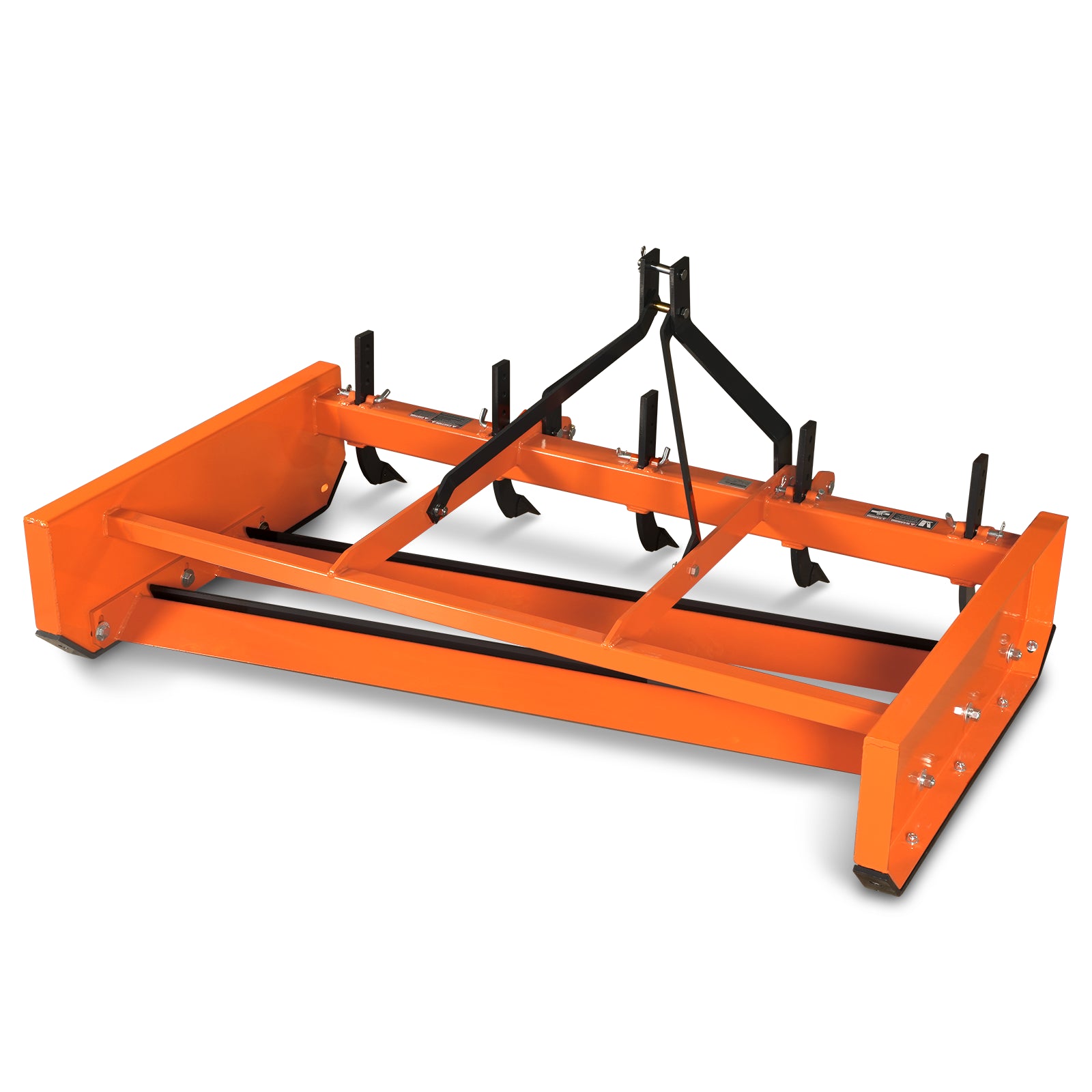 3 Point Leveler 72” Heavy Duty Land Leveler Land Plane Scraper Grader with Shanks 3 Po