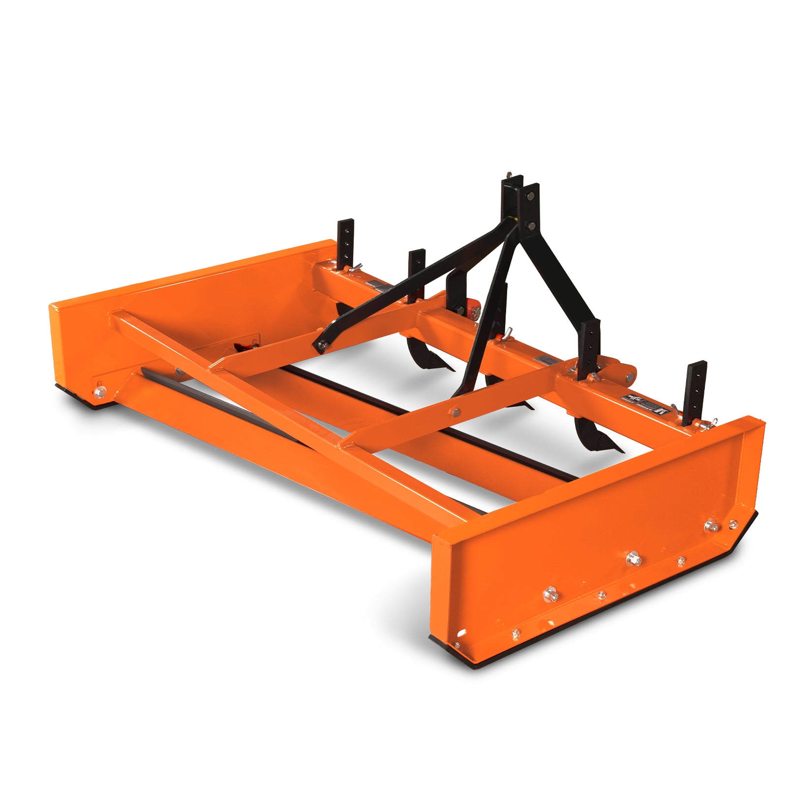 3 Point Leveler 72” Heavy Duty Land Leveler Land Plane Scraper Grader with Shanks 3 Po
