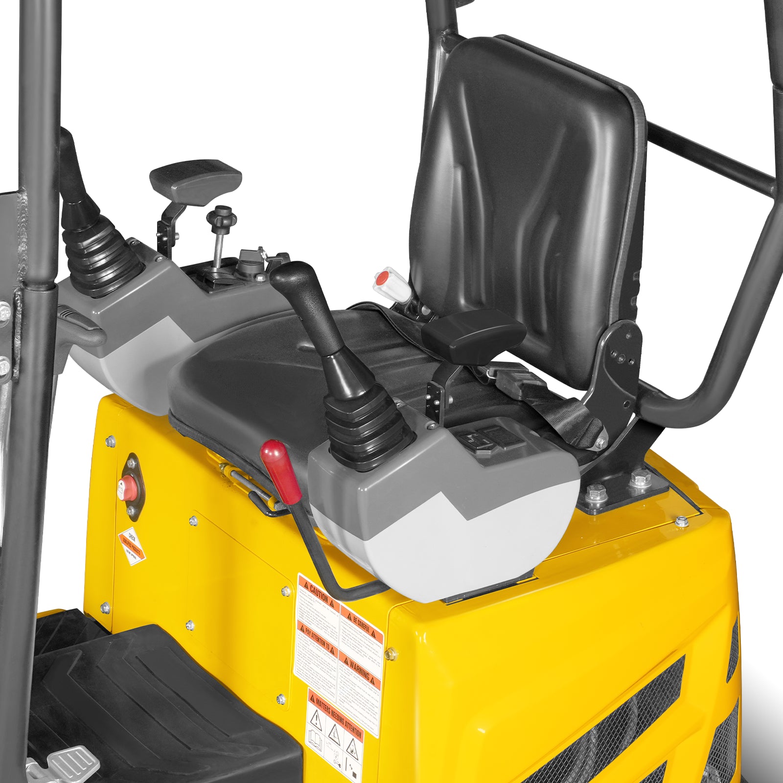 Mini Compact Excavator B&S VANGUARD 408cc 14hp Engine, 65.7” Max. Digging Depth, 2370 LBS Operating Weight, MEC10