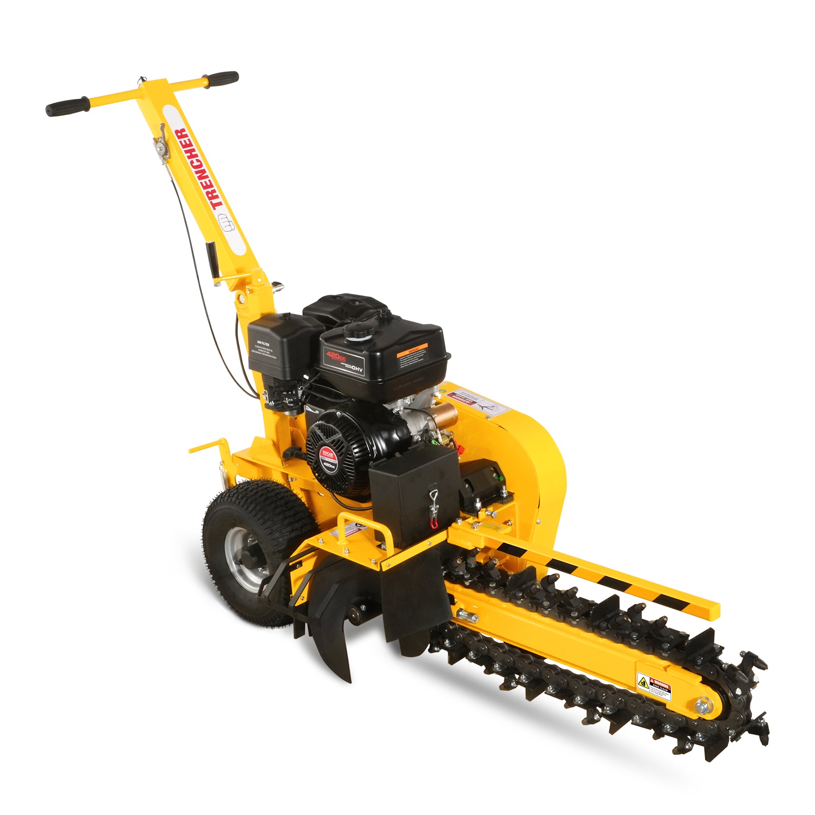 15HP 420cc E-Start Powered 24" Ditching Trencher , TCR1500