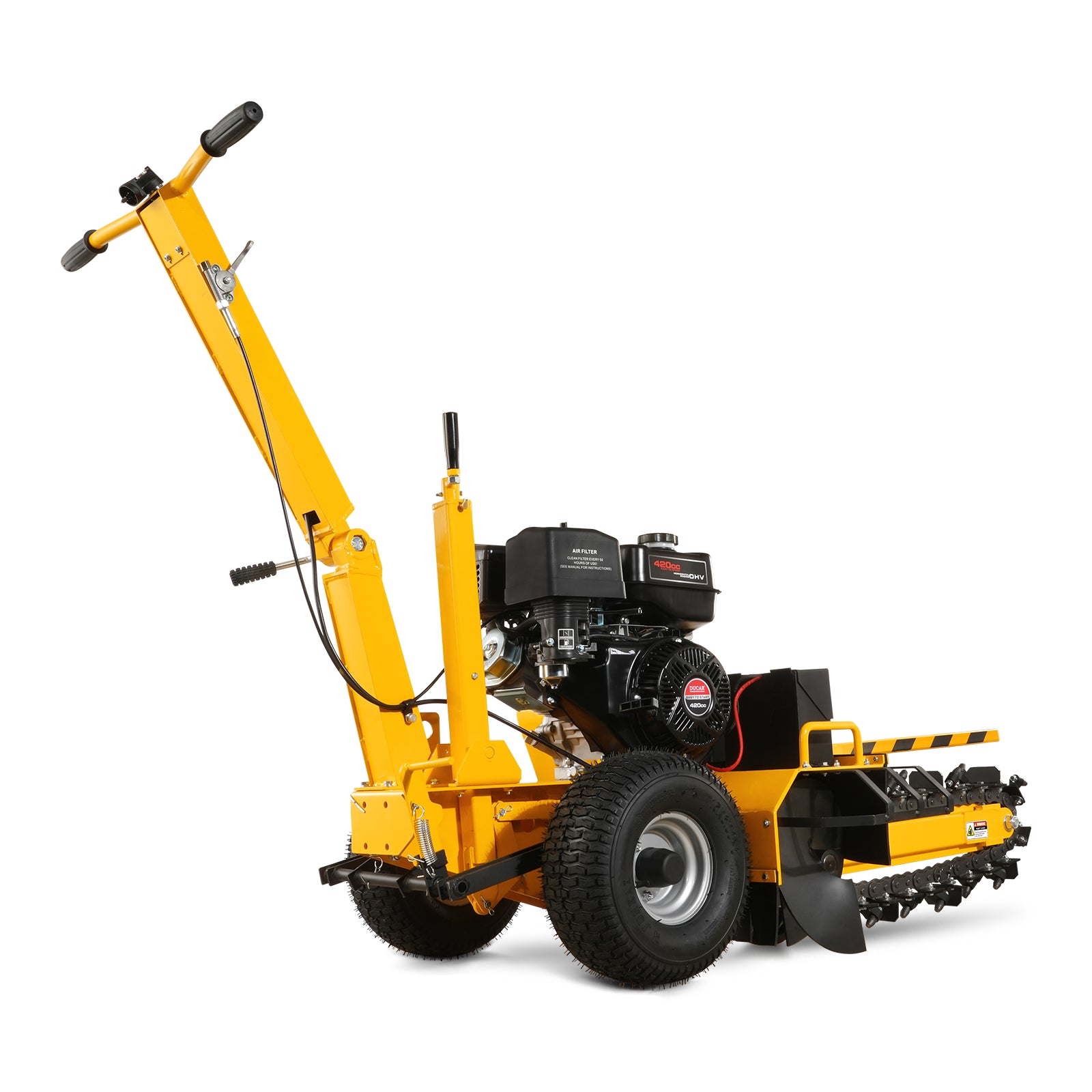 15HP 420cc E-Start Powered 24" Ditching Trencher , TCR1500