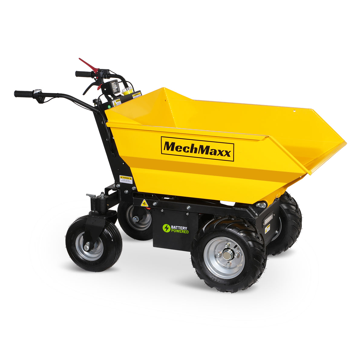 Mini Barrow MechMaxx 1100Lbs Battery Powered Barrow Electric Mini Dumper E50
