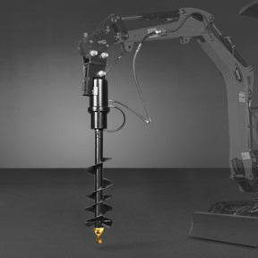 32x8" Auger Attachment for Mini Compact Excavator ( SKU: 150530; 150531; 150532 )