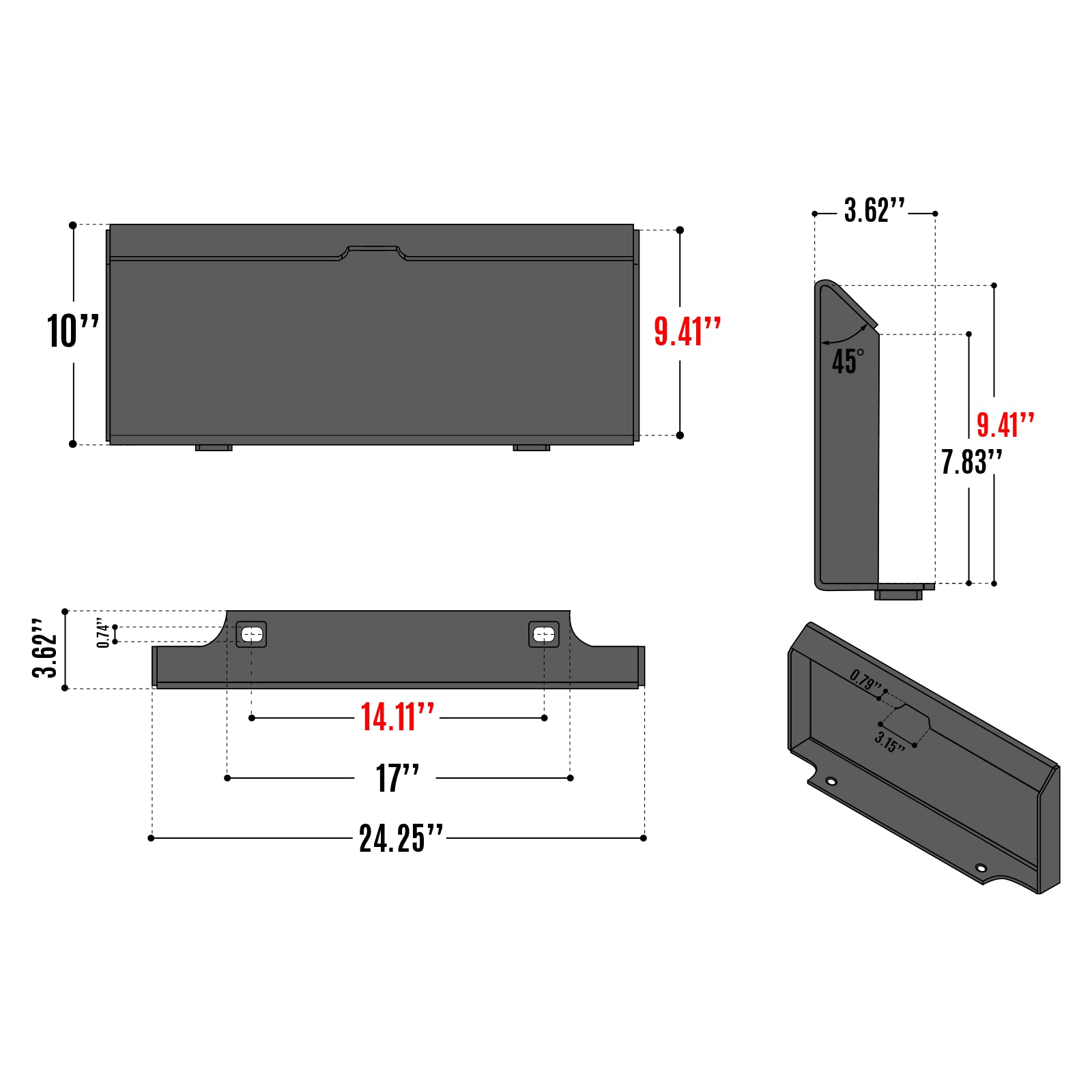 37"Mini Skid Steer Drum Forestry Mulcher Attachment, Hydraulic Flow Range 11 To 16 GPM,MCH37