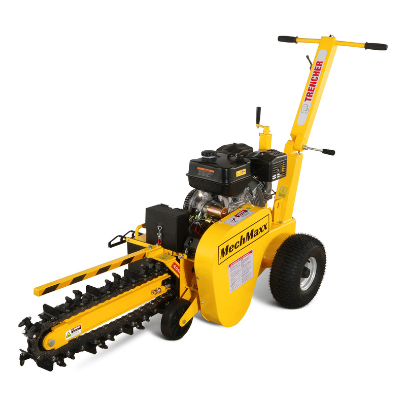 MechMaxx 15HP 420cc Gas Powered 24'' Cable Ditching Mini Trencher TCR1500