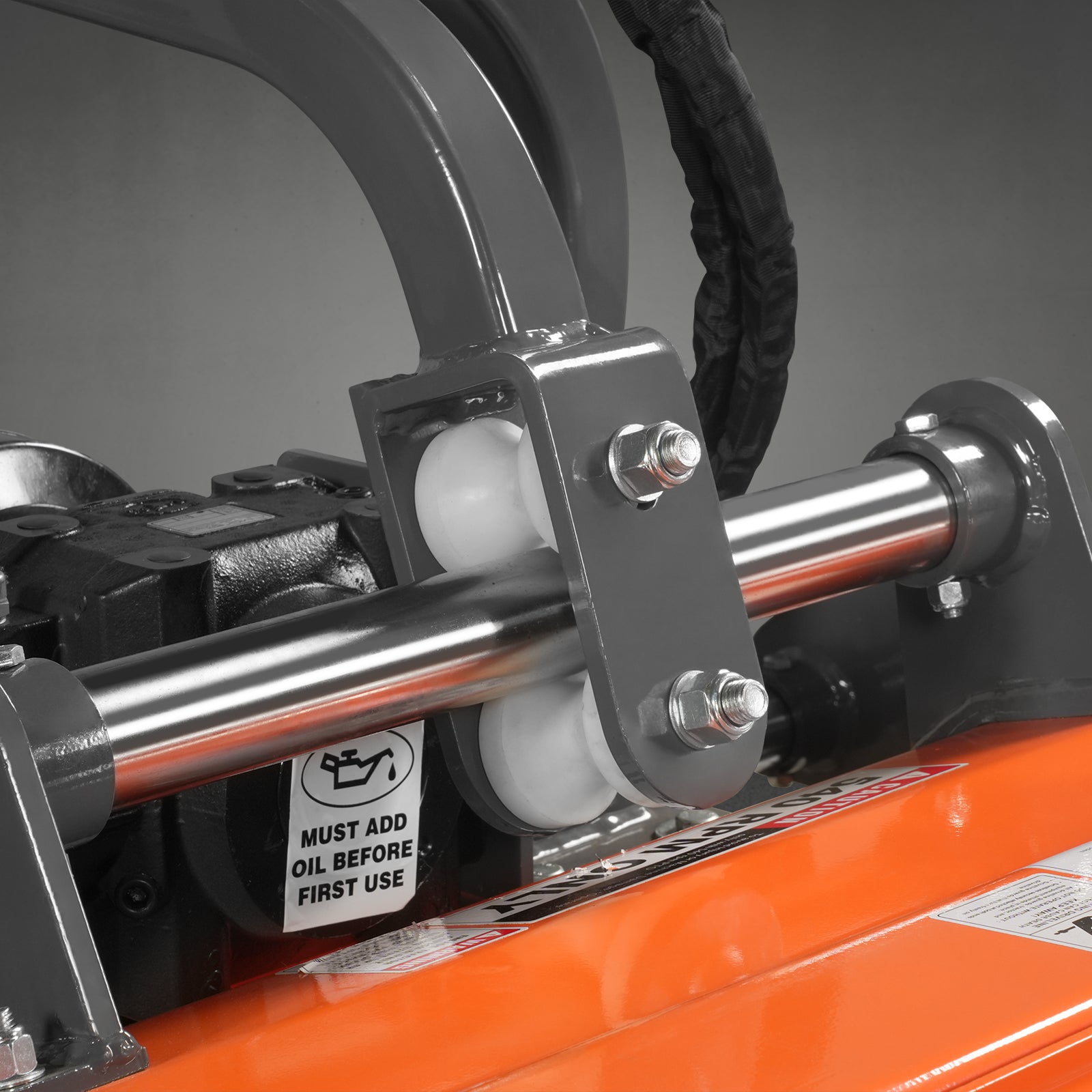 63" Heavy Duty PTO Flail Mower with Hydraulic Side Shift 3 Point 50-75 hp, KDK63H