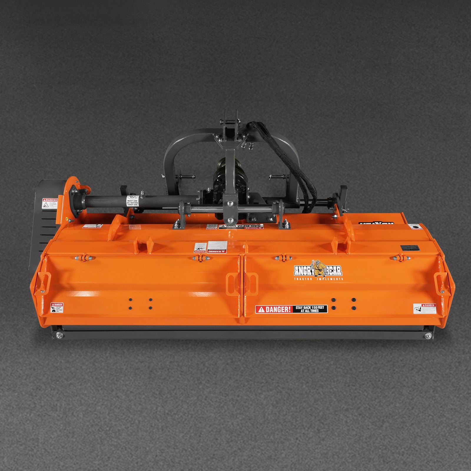 78" Heavy Duty PTO Flail Mower with Hydraulic Side Shift 3 Point 50-85 hp, KDK78H