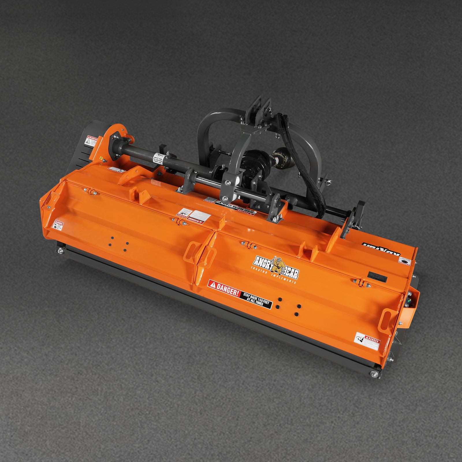 78" Heavy Duty PTO Flail Mower with Hydraulic Side Shift 3 Point 50-85 hp, KDK78H