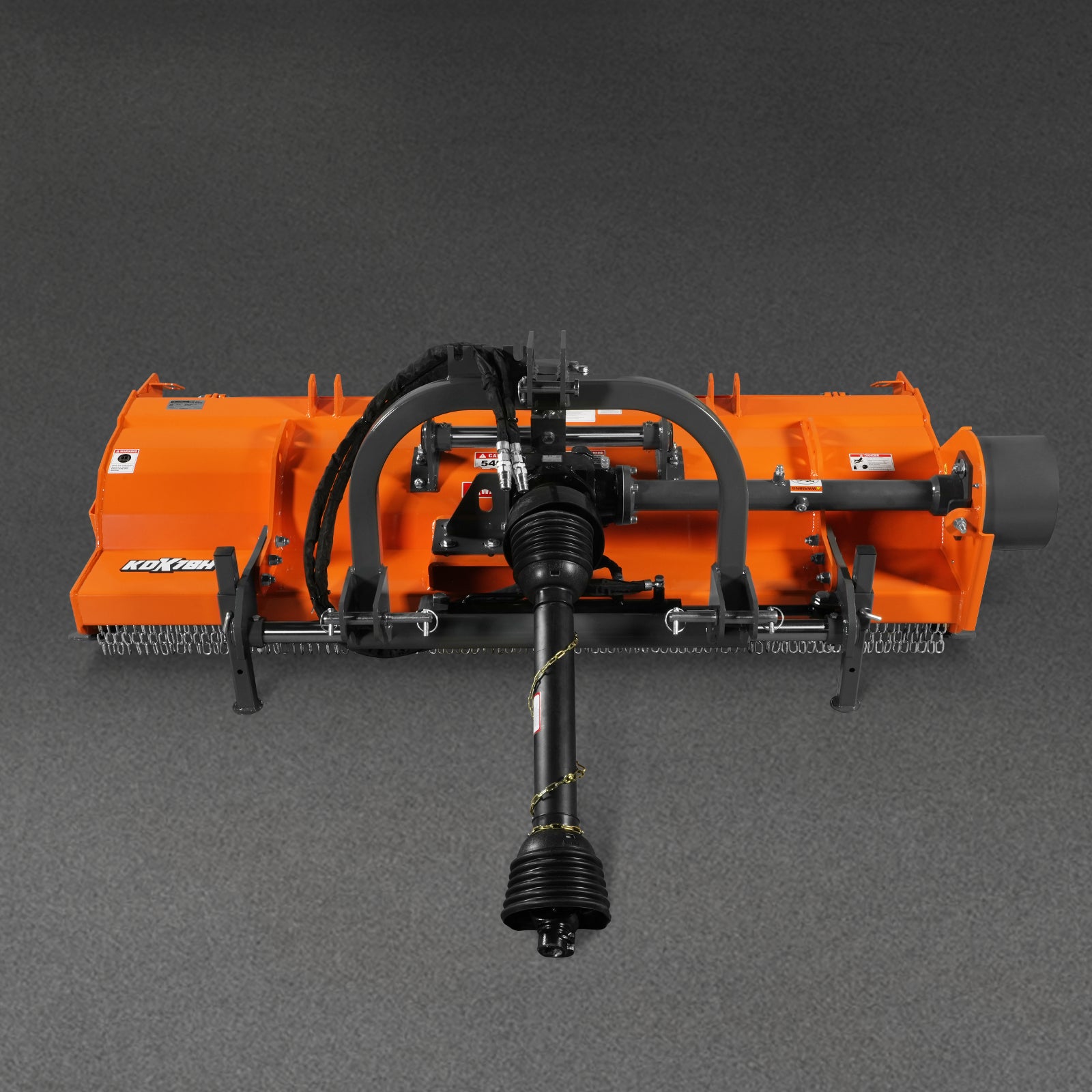 78" Heavy Duty PTO Flail Mower with Hydraulic Side Shift 3 Point 50-85 hp, KDK78H