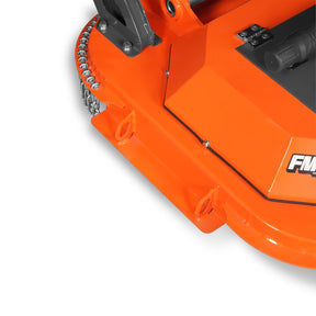 60 in Orchard Finish Mower, 3 Point Hitch Cat.1, Hydraulic Offset, PTO Shaft Included with Shear Bolt, 20–45 HP, FMS60