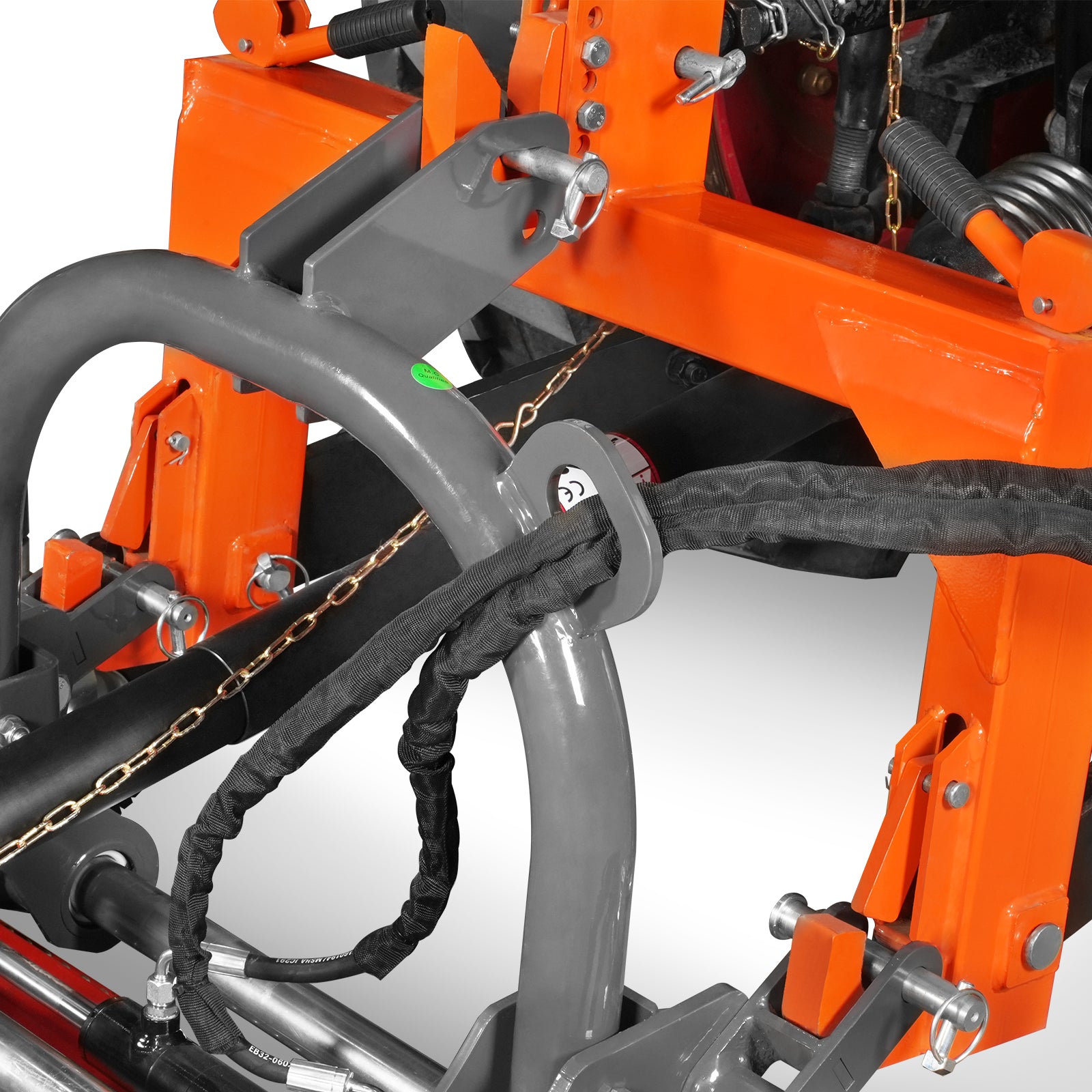 60 in Orchard Finish Mower, 3 Point Hitch Cat.1, Hydraulic Offset, PTO Shaft Included with Shear Bolt, 20–45 HP, FMS60