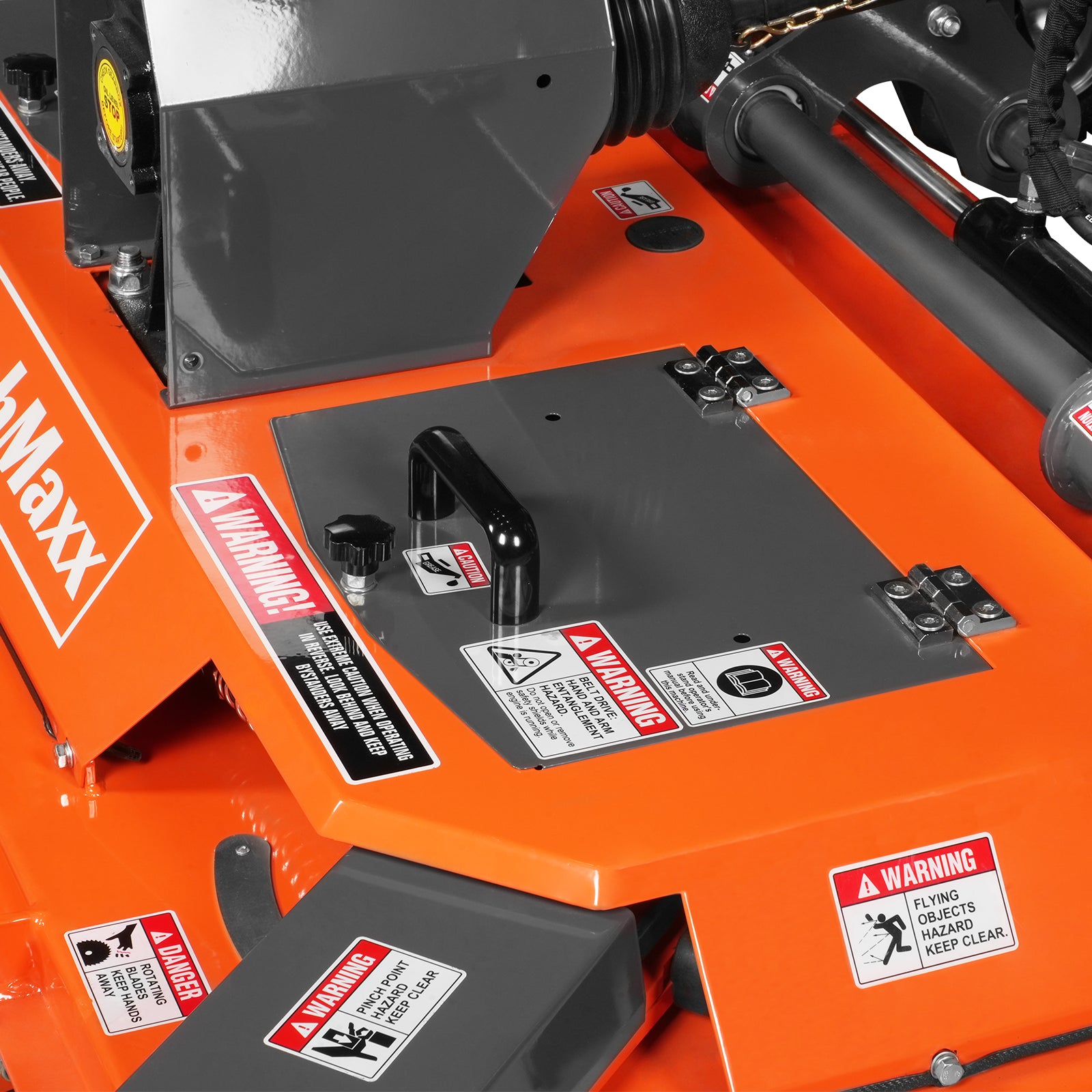 60 in Orchard Finish Mower, 3 Point Hitch Cat.1, Hydraulic Offset, PTO Shaft Included with Shear Bolt, 20–45 HP, FMS60