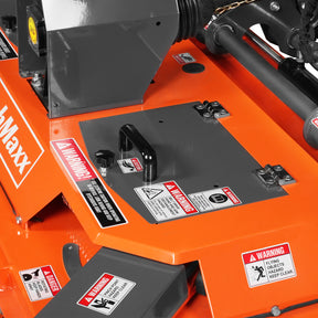 60 in Orchard Finish Mower, 3 Point Hitch Cat.1, Hydraulic Offset, PTO Shaft Included with Shear Bolt, 20–45 HP, FMS60