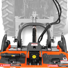 60 in Orchard Finish Mower, 3 Point Hitch Cat.1, Hydraulic Offset, PTO Shaft Included with Shear Bolt, 20–45 HP, FMS60