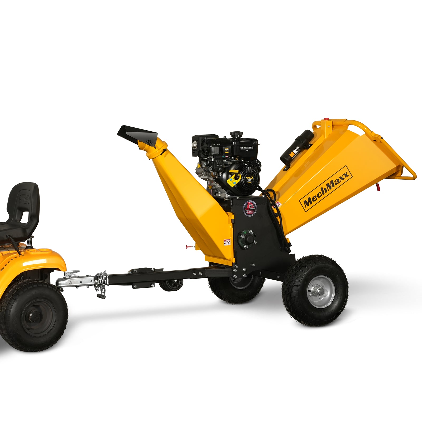 6 inch E-start B&S VANGUARD 408cc 14hp Gasoline Engine Powered Drum Wood Chipper , P4206