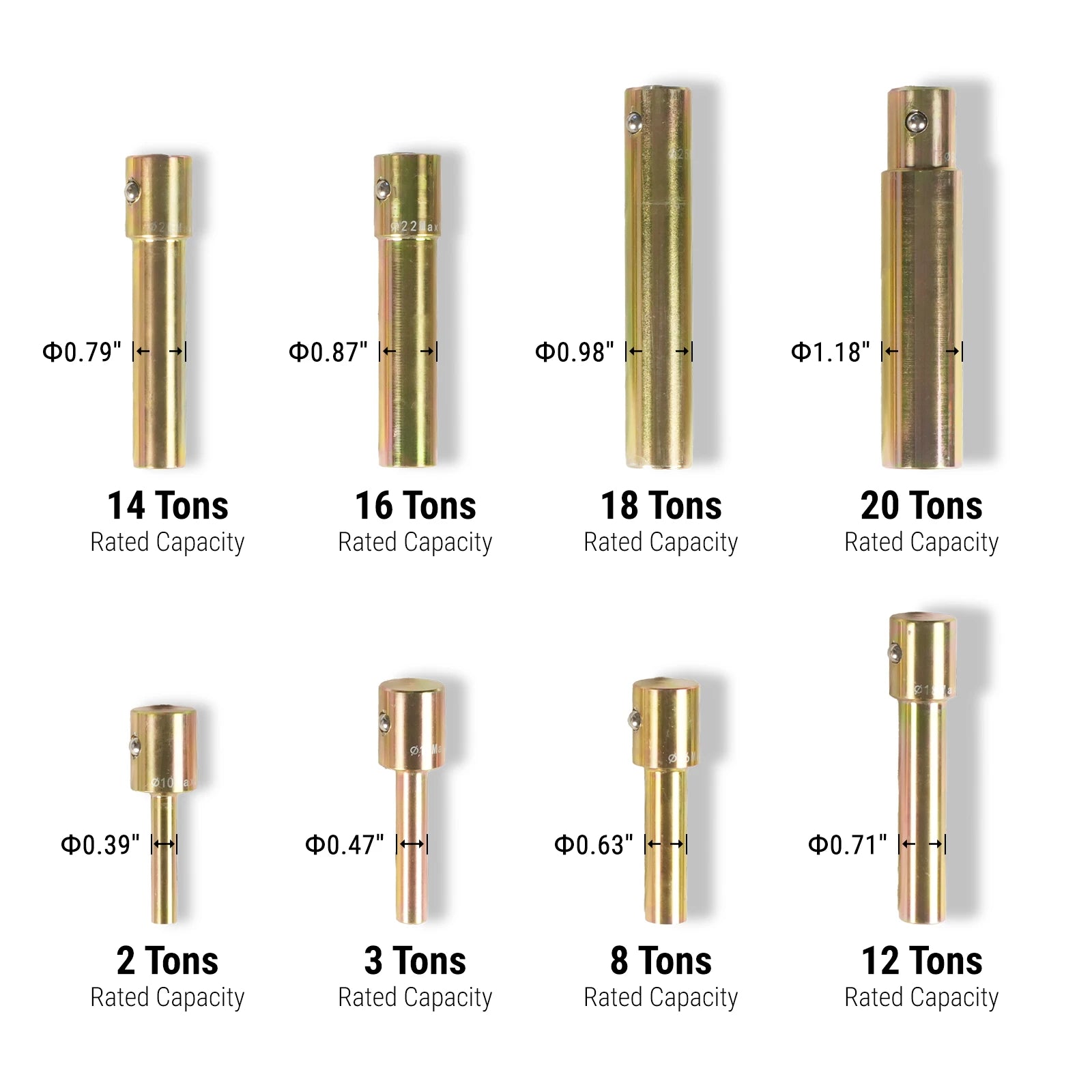 ( 1 Pack / 1 Set ) Shop Press Pin Kit (for SKU: 200060, 200061, 200062)