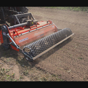 48 in Stone Burier Reverse Rotary Tiller,  3 Point Hitch Cat.1,  Chain Drive,  PTO Shaft Included with Slip Clutch,  20-45 HP,  RSB48