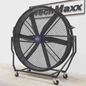 79" Portable Industrial Fan with Variable High-Efficiency PMSM Motor,Tiltable Mobile High Volume Floor Fan for Warehouse,Workshop & Gym