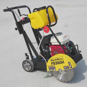 5.8 HP Walk-Behind Concrete Floor Saw, 14 in Blade, 4 in Cutting Depth, FS350Z