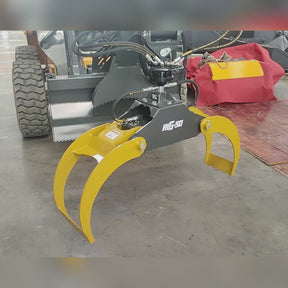 50" Skid Steer Rotary Log Grapple, 360° Rotation, 3000 Lbs Capacity