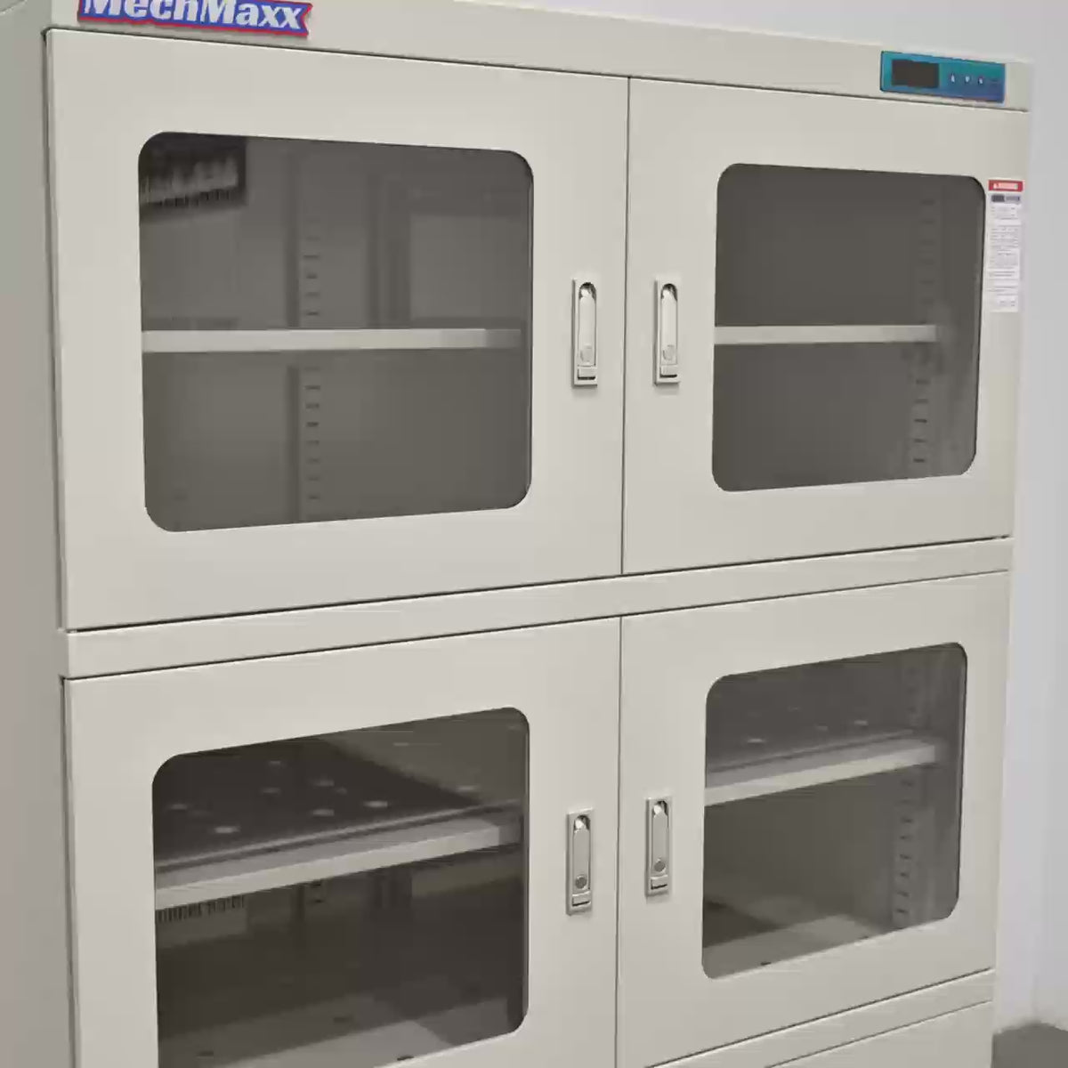 1-10% RH Electronic Dry Cabinet 1430L ESD Desiccator Cabinet Ultra-Low Humidity Storage,  White,  EDC1430CW-6