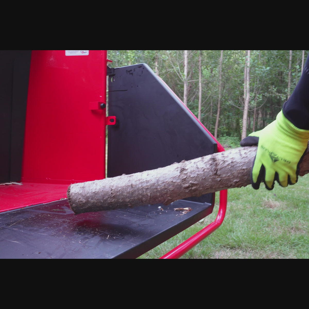 25hp 750cc Twin Cylinder ZONSEN Petrol Engine 7" Hydraulic Feeding Commerical Wood Chipper,  DCH7