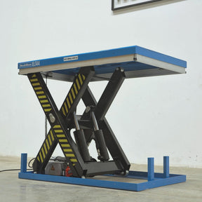 Wireless Remote Control Electric Hydraulic Lift Table, 4400lb Capacity, 51.2" x 33.5" Platform, 41.5" Lift Height, ELT44