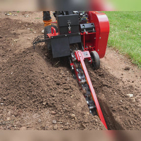 14HP 429cc KOHLER E-start 24'' Ditching Mini Trencher , TCR1500