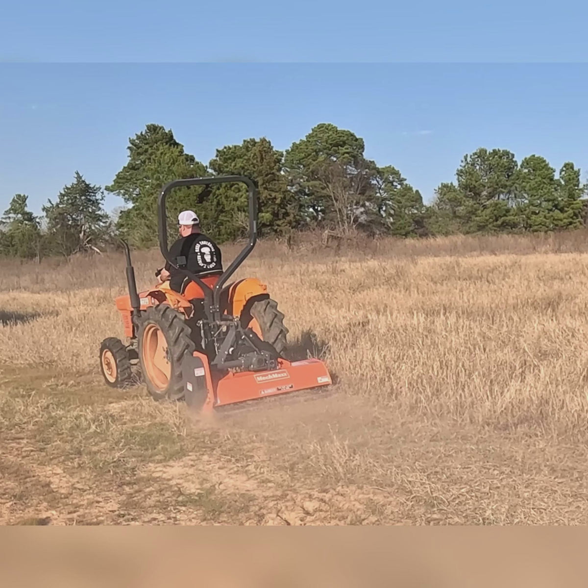 48'' Light-duty Flail Mower 3 Point 15-35HP ,  PTO Driven,  EFS48