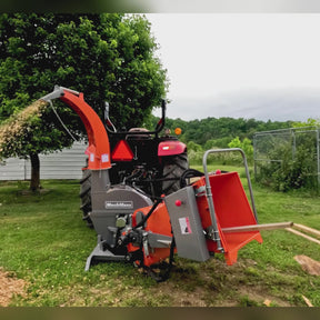 MechMaxx PTO 6in, 55-80 HP Hydraulic Wood Chipper , BX62RD