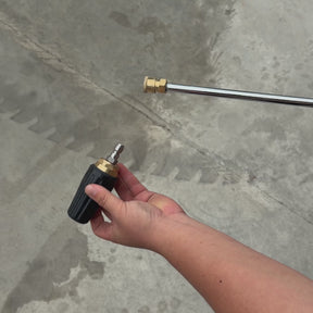 4000 PSI Turbo Rotary Nozzle, 4.0 Orifice, 1/4" Quick Connect, for Hot and Cold Pressure Washers (for SKU: 204002, 204003, 204004, 204006, 204007, 204008, 204010, 204011, 204012)