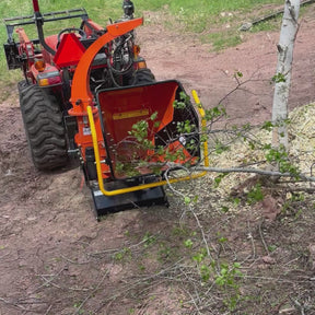 3-Point PTO Stump Grinder & 6",  3 Point Hydraulic PTO Wood Chipper Bundle, SG24 & WC68H