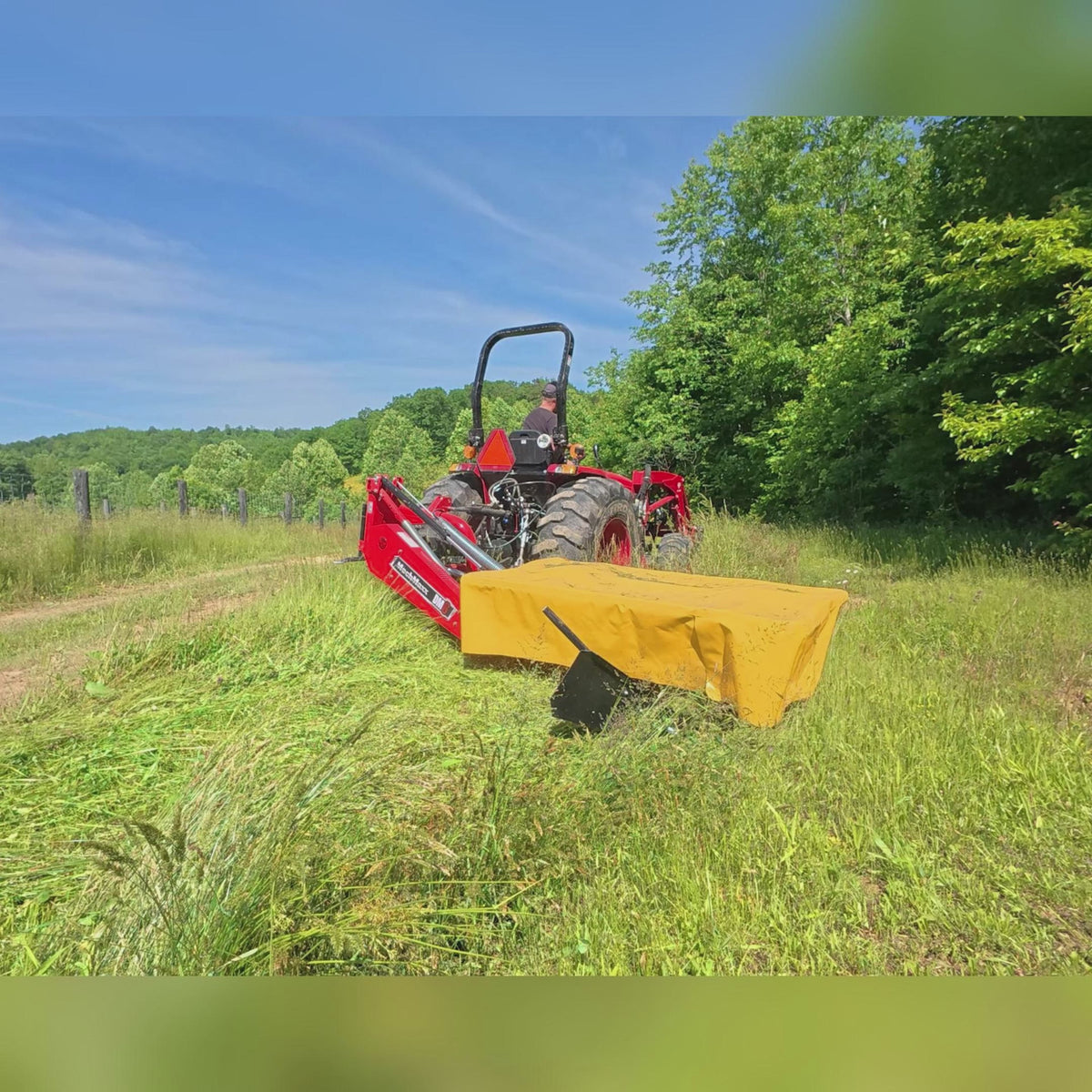6FT 3-Point Disc Mower,  4 Disc,  35-80HP Tractor,  Cat.2,  DM6