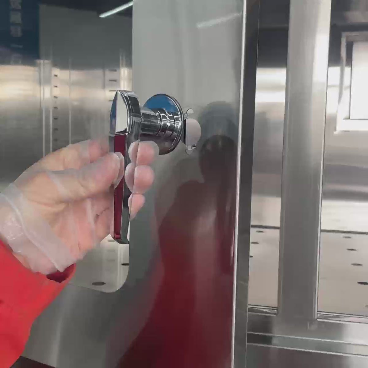 Handle Lock Set (Pair) with Keys for Nitrogen Dry Cabinet (for SKU:203009SS)