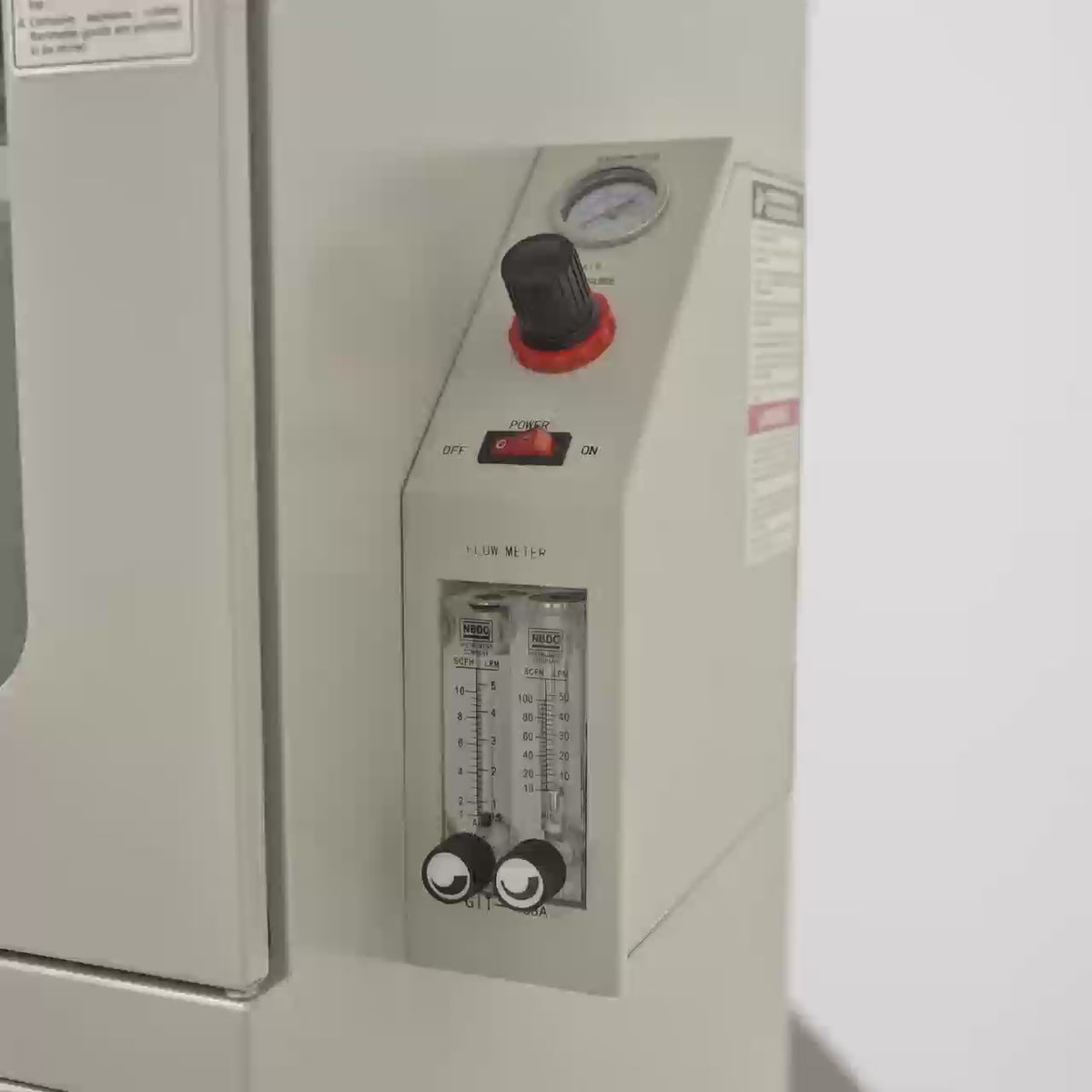 1-60% RH Nitrogen Dry Cabinet 1430L ESD Desiccator Cabinet Low Humidity Storage,  White,  NC1430BW-6