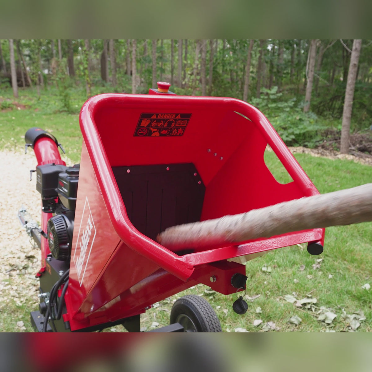5 inch E-start ZONSEN 459cc Gasoline Engine Powered Wood Chipper ,  GS1500
