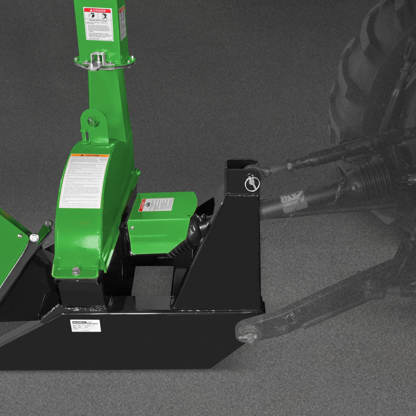 3-Point PTO Stump Grinder & Wood Chipper Combo