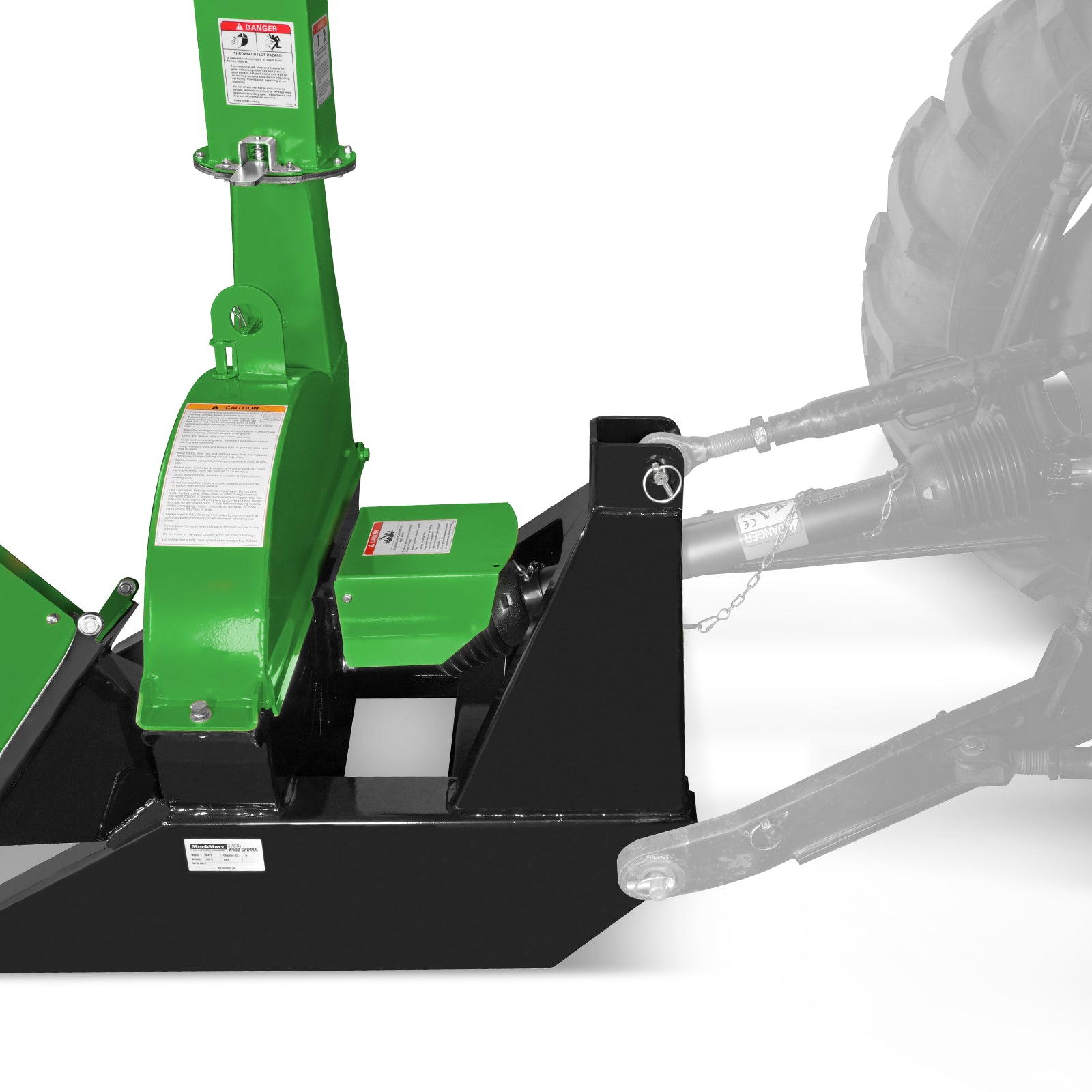 3-Point PTO Stump Grinder & Wood Chipper Combo