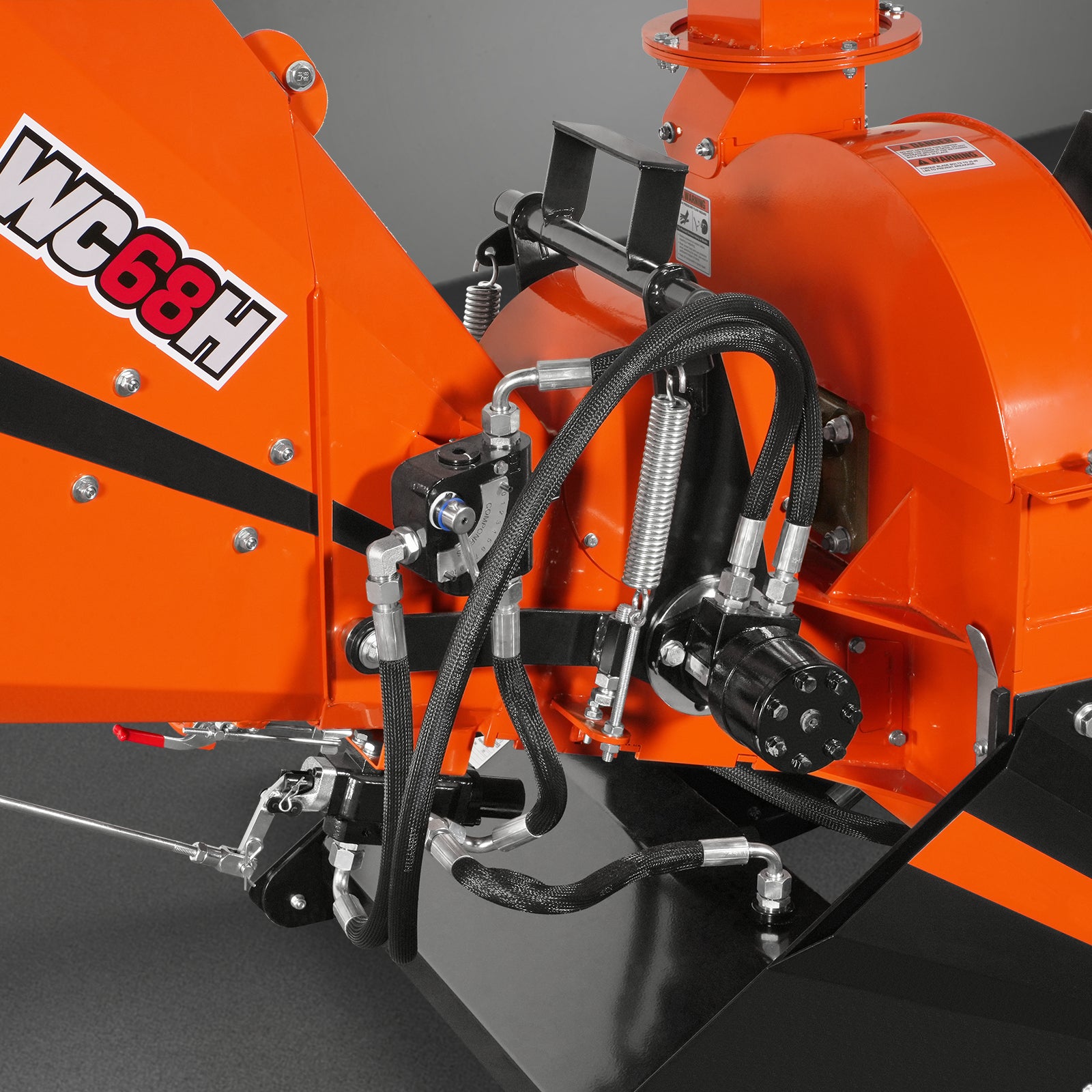 6in, 20-50 HP, 3 Point Hydraulic Wood Chipper For Tractors , WC68H