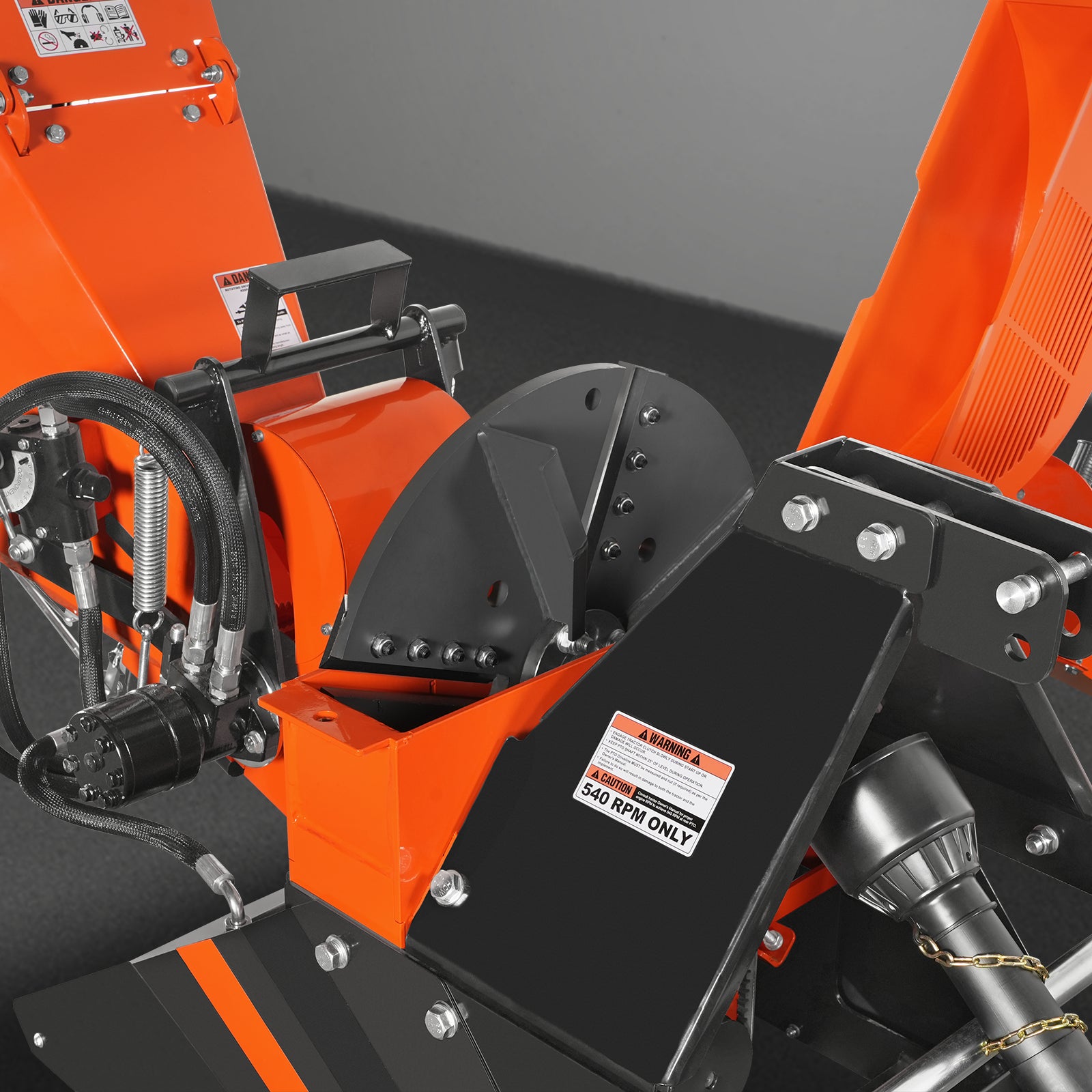 6in, 20-50 HP, 3 Point Hydraulic Wood Chipper For Tractors , WC68H