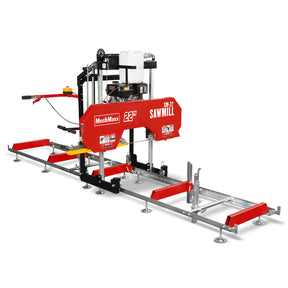 22" Portable Sawmill, 274cc 8.1HP Gasoline Engine, 18" Board Width, 13' Track Length , SM-22