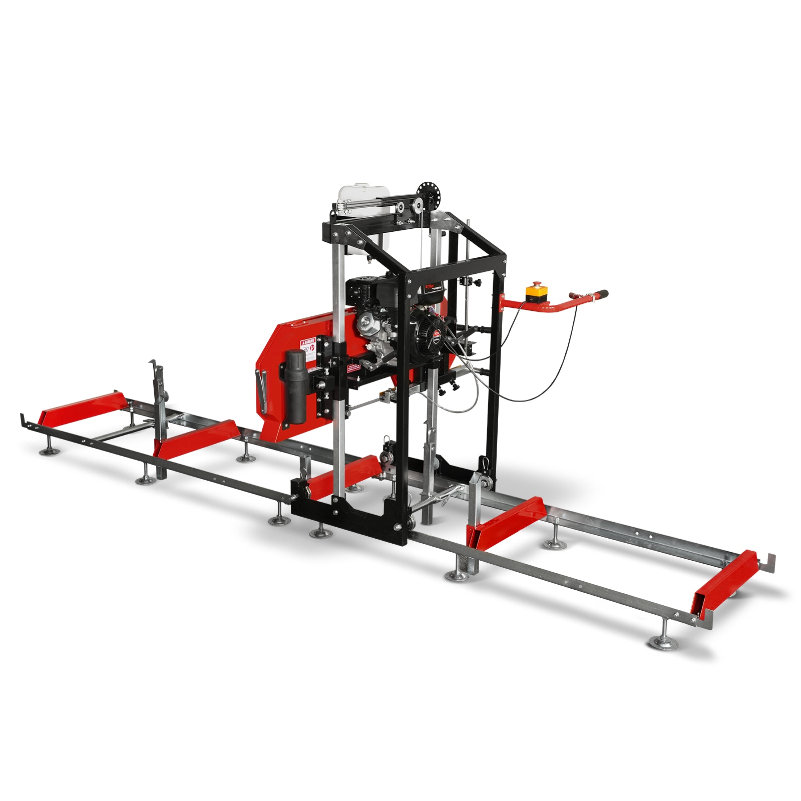 22" Portable Sawmill, 270cc 9HP Gasoline Engine, 20" Board Width, 13' Track Length , SM22