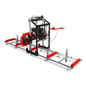 22" Portable Sawmill, KOHLER 277cc E-Start Gasoline Engine, 20" Board Width, 13' Track Length , SM-22