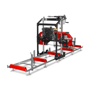22" Portable Sawmill, KOHLER 277cc E-Start Gasoline Engine, 20" Board Width, 13' Track Length , SM-22